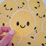 Smiley Ball Sticker