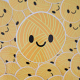 Smiley Ball Sticker