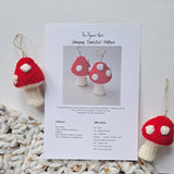 Hanging Toadstool Printed Crochet Pattern