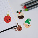 Christmas Yarn Cuties Sticker Set