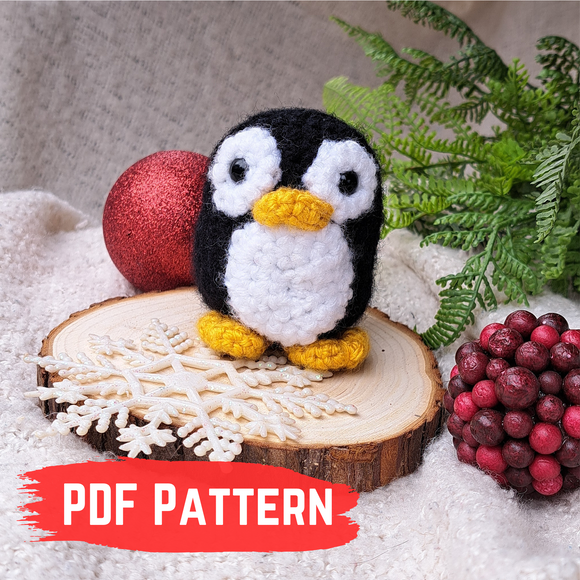 Penguin Digital PDF Crochet Pattern