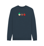 Navy Blue *Christmas Cutie Trio* Sweatshirt