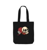 Black *Crochet Til I Die* Tote Bag