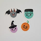 Creepy Yarn Cuties Sticker Set