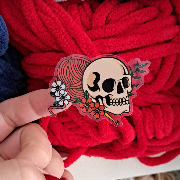 Crochet Til I Die Sticker