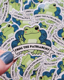 Frog the Patriarchy Sticker