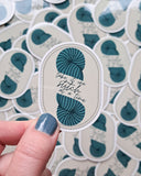 One Stitch at a Time Sticker