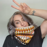 One of a Kind Stripe Cowl