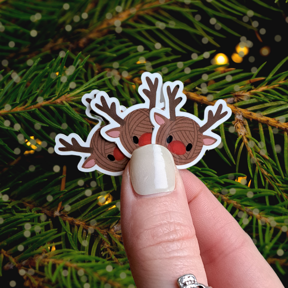 Reindeer Trio Stickers