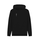 Black Printed Hoody