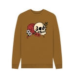 Brown *Crochet Til I Die* Sweatshirt