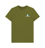 Moss Green Printed T-shirt