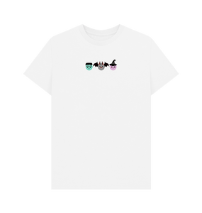 White *Pastel Goth Sprinkle Trio* Tee