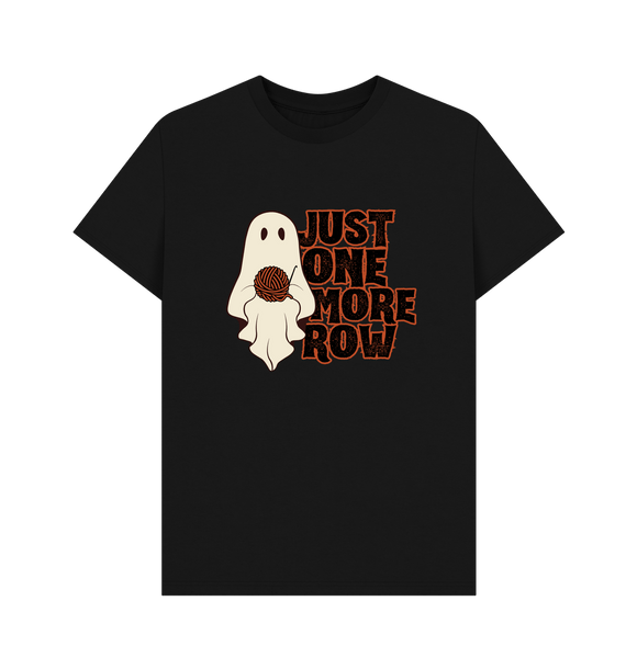 Black *Just One More Row Ghostie* Tee