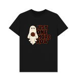 Black *Just One More Row Ghostie* Tee